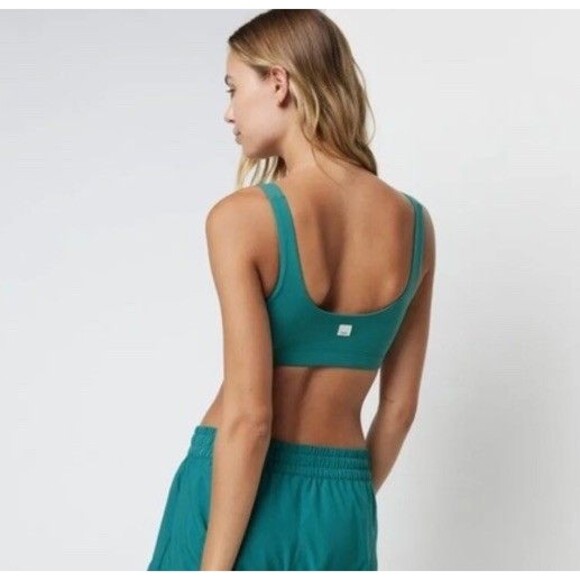 Vuori Size S Daily Sports Bra Green - Picture 1 of 4